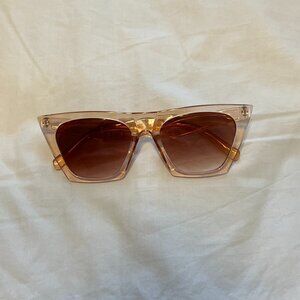 Vintage Square Cat Eye Retro Sunglasses